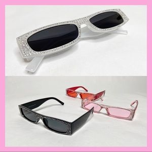 Small rhinestone sunglasses